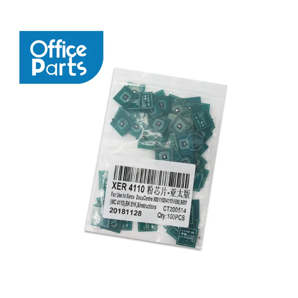 Chip de tóner 10 piezas 006R01583 75K para Xerox workcenter 4110 WC4110 WC4112 WC4127 WC4590 WC4595