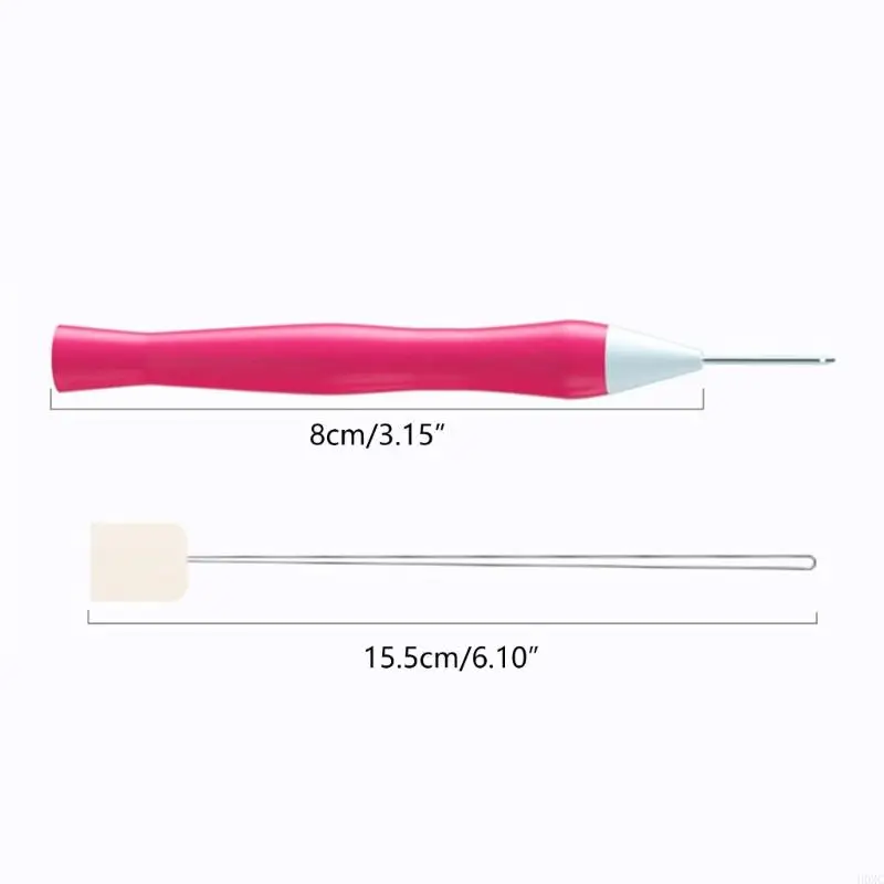 H0xc Nadel Ruggarn Nadel Tragbares Stickstrick -Stickwerkzeug