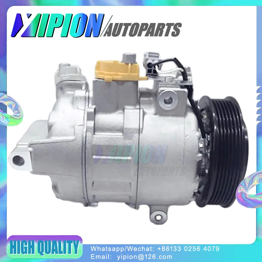 7SBH17C AC Compressor For Dodge Ram 1500 w/5.7L 2014-2019 P68140664AB 68140664AB 68140664AC P68140664AC  68140664AD 68140664AE