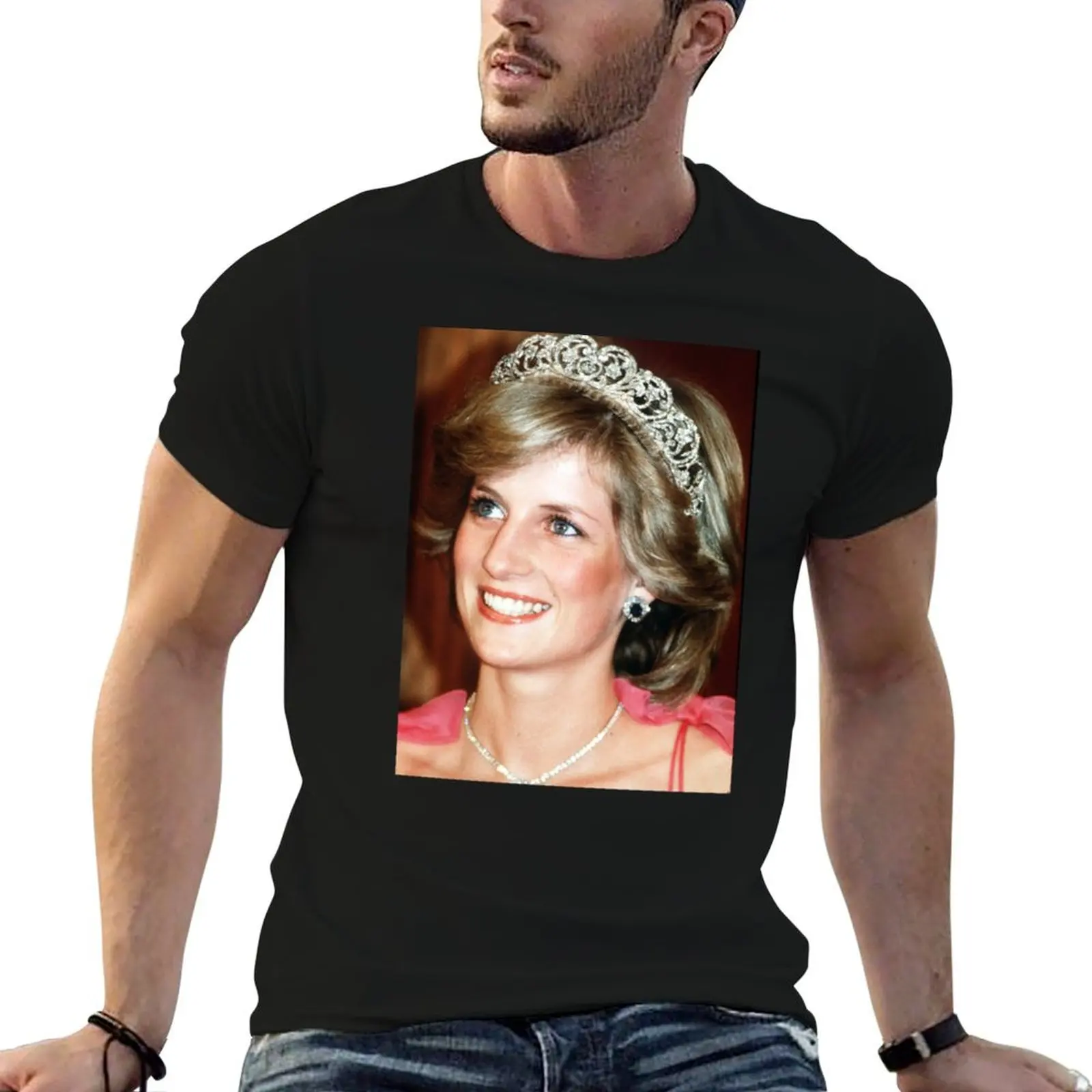 Princess diana T-Shirt vintage t shirts kawaii clothes mens shirts graphic tee