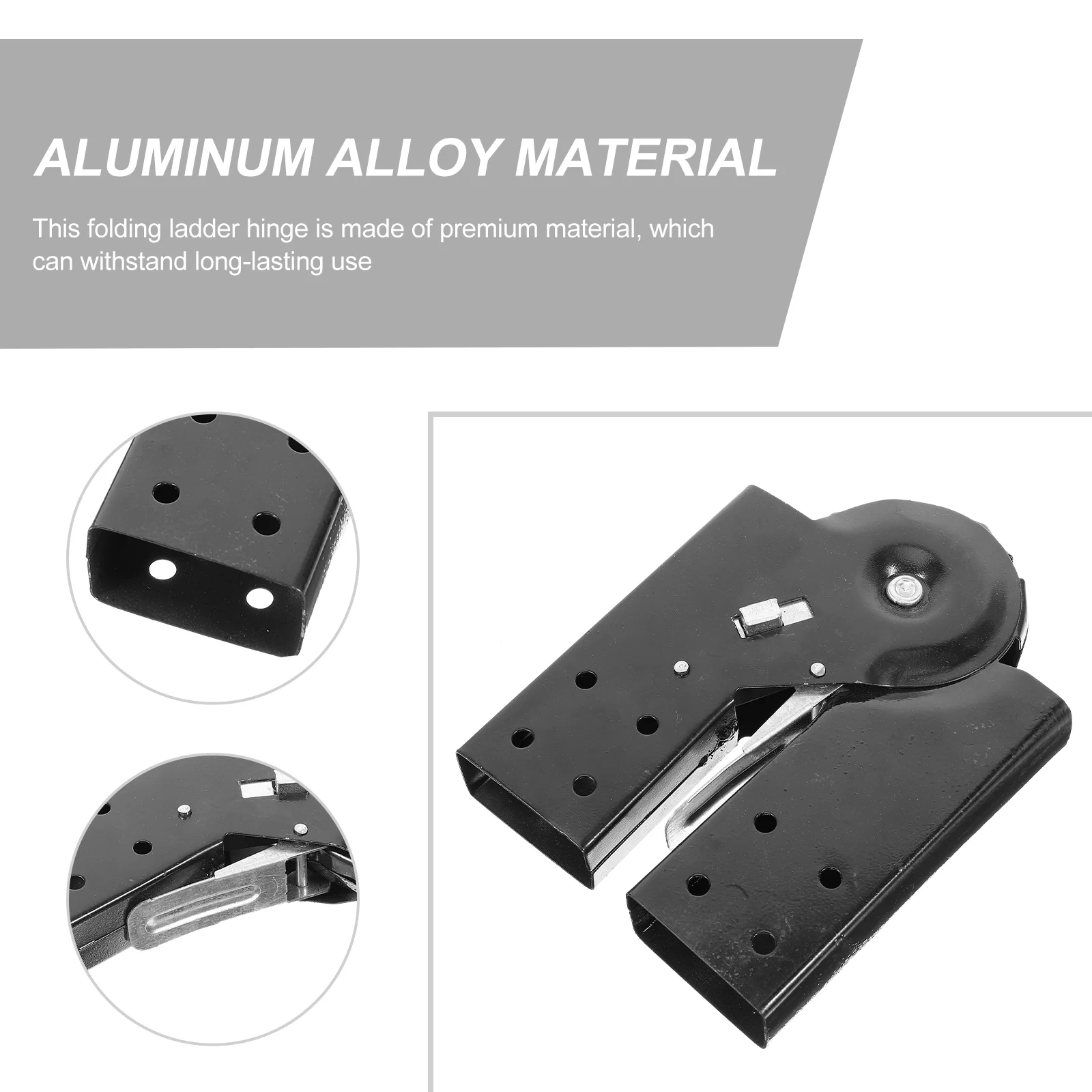 Ladder Connector DIY Hinge Construction Joint Attic Parts Noise Reduction Folding Aluminum Alloy Lightweight Step