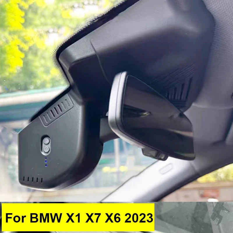 

Передняя и задняя камера 4K для BMW X1 U11 X7 7Series G07, для BMW ix1 i5 2023 Specail подходит для Wi-Fi DVR видеорегистратора с управлением через приложение