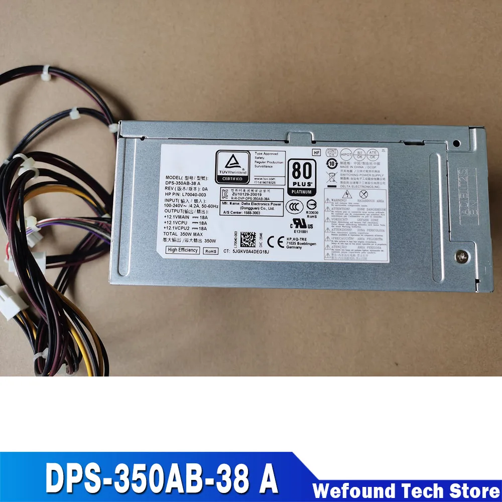 Original For HP 680 880 G6 Power Supply DPS-350AB-38 A L70040-003 4+4+4+7 Full line