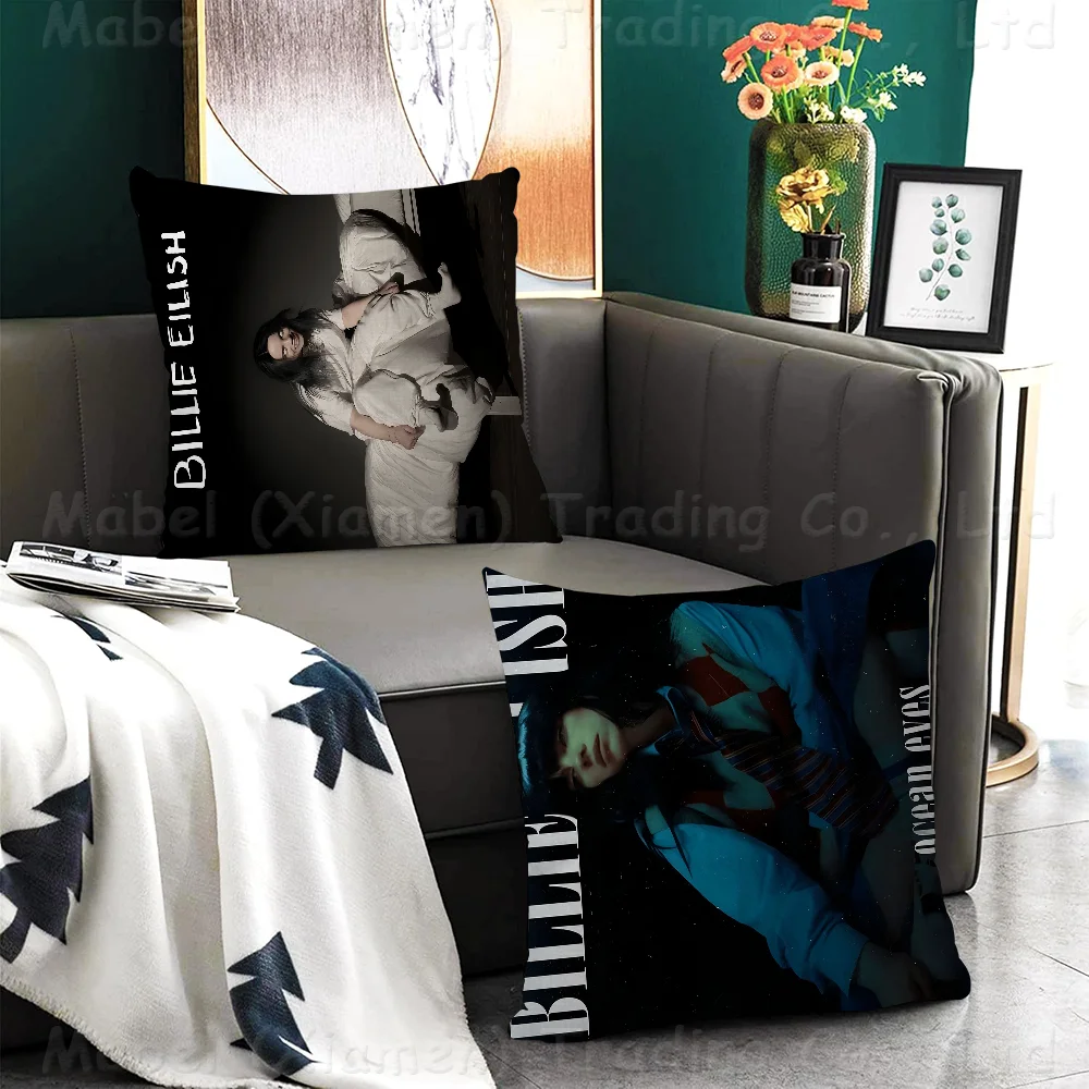 1PC B-Billie Music Stitch Lucky Dragon Pillow Cover Sofa Cushion Cover Home Room Decoration Children Gift