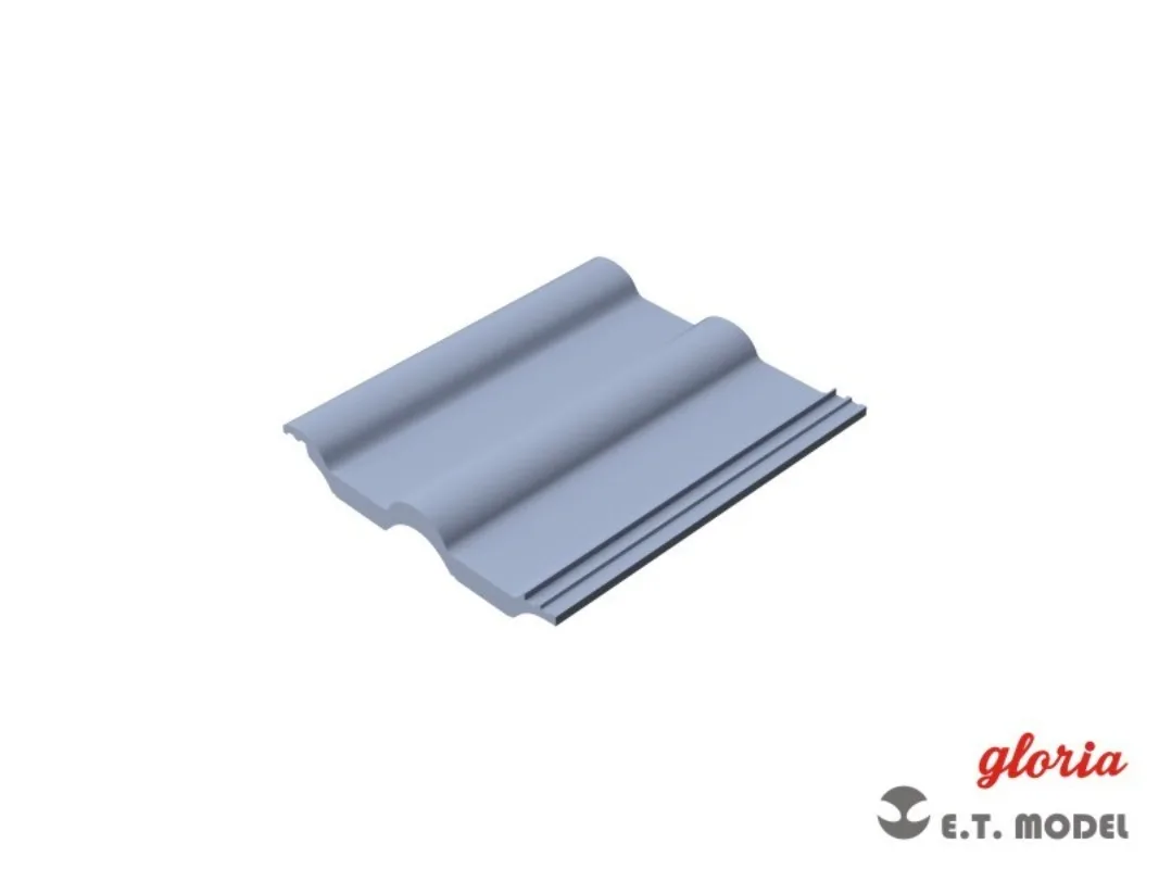 ETmodel 1:35 P35-207 MODERN Roof Tiles Mendip Type Universal