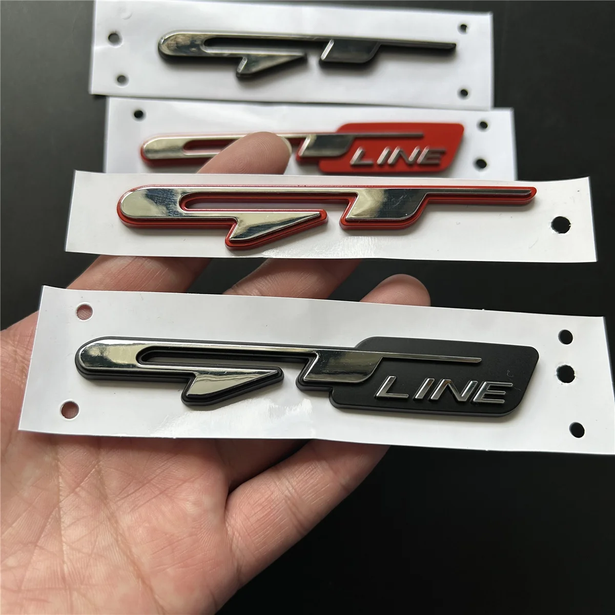 ABS Plating GTline Logo Suitable For Sonata Kia GT LINE ELANTRA Sportage Stinger KX5 K3 K4 K5