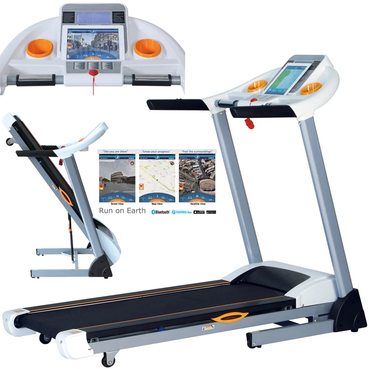 For GS-642C-1 Popular Indoor motorized Treadmill with Massager and sit-up function for Home Use