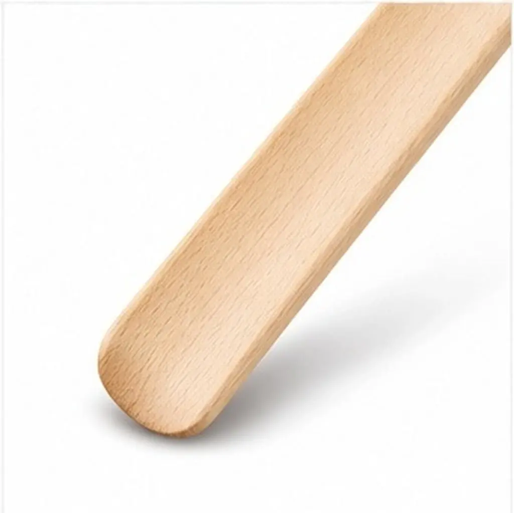 Wooden Shoehorn for Easy Shoe Wearing – Smooth, Comfortable Grip Shoe Lifter for Elderly and Pregnant Users