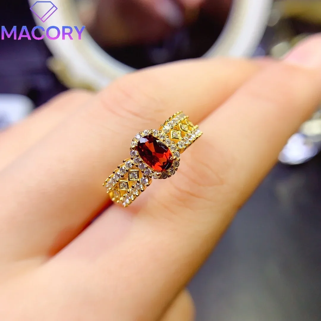 خاتم توباز طبيعي متزوج للنساء ماركة فاخرة فاخرة طبق الأصل من الفضة الإسترليني عيار 925 شهادة مجوهرات جوهرة أصلية للنساء. #4