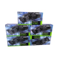 2025 New Release Palit GeForce RTX 5080 GamingPro OC PLUS RTX 5080 Gaming Graphics Card GPU RTX 5080 Video Cards for Gaming PC