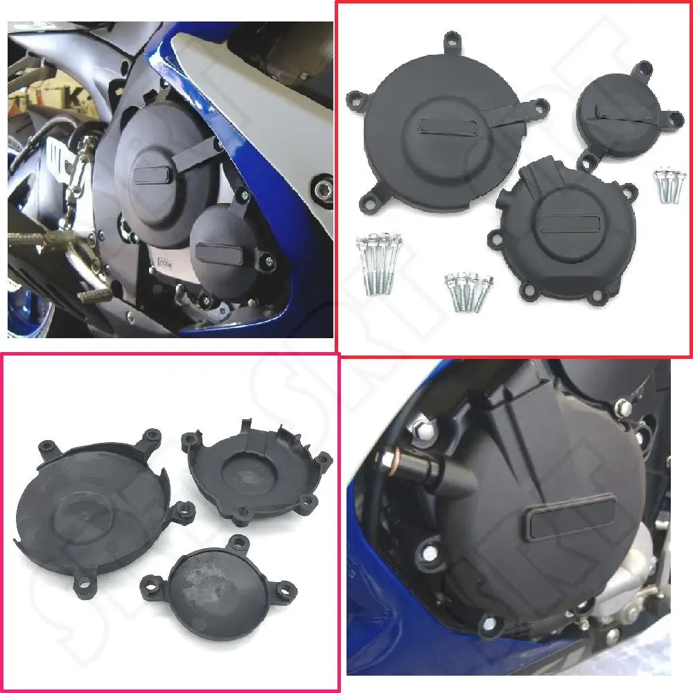 

Fits for Suzuki GSX-R 750 GSXR 600 GSX-R600 GSX-R750 2006-2015 Motorcycle Accessories Engine Stator Case Guards Protection Cover