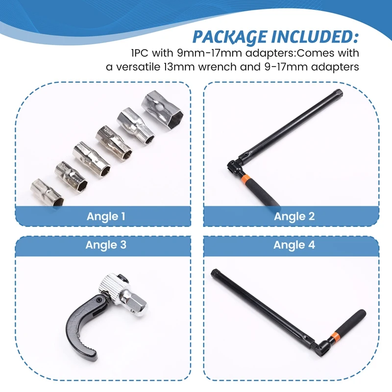 蛇口レンチ-炭素鋼-配管工-スリーブ-レンチ-バック-ナット-レンチ-シンク-洗面器-タップ-取り付け-シンク-レンチ-ツールキットを作成する