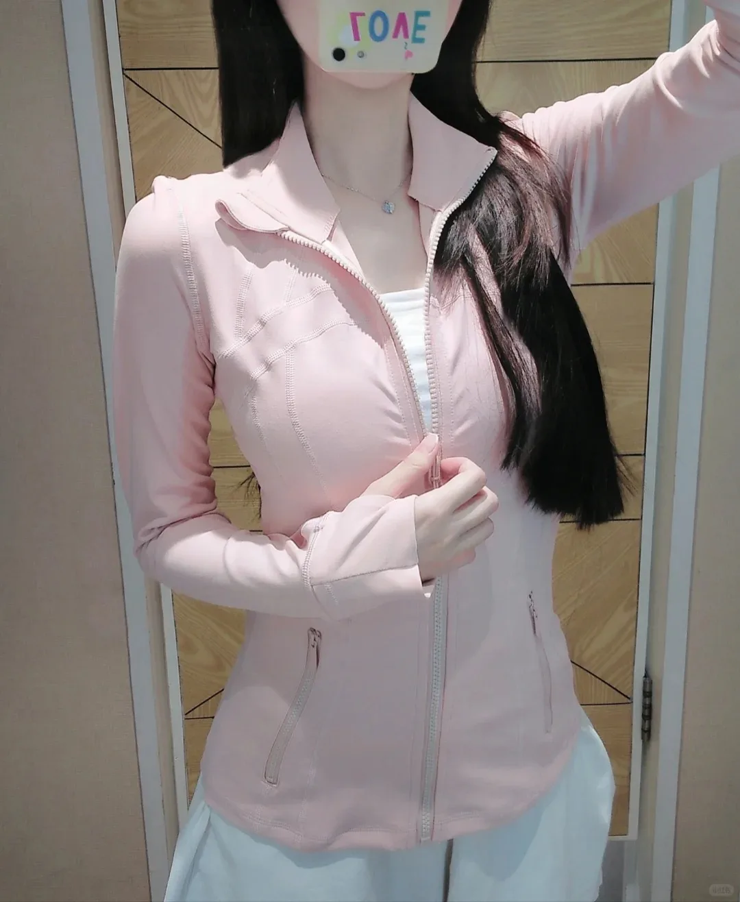 Spring New Collection: Thin Stand-up Collar Fitted Jacket, Running Sports Jacket, Fitness Yoga Top image 3