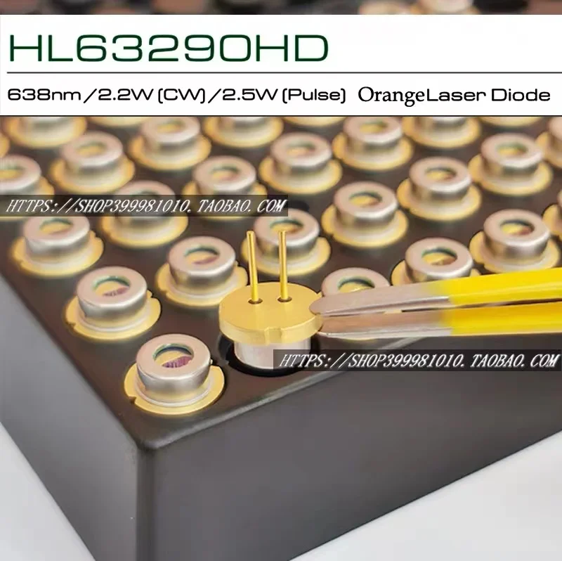 USHIO HL63290HD 638nm 2.2w-2.5w-2.8w red laser diode double beam