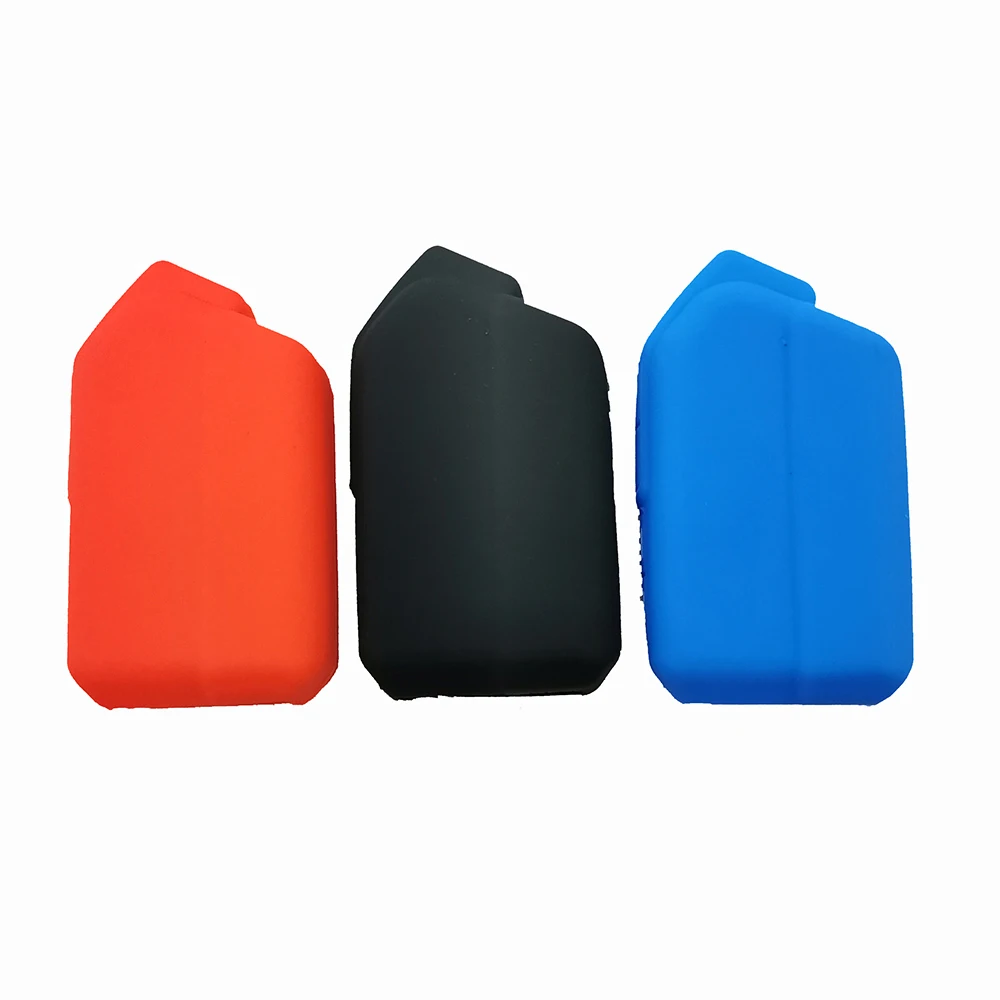 Silicone LCD Key Case Cover For Scher-Khan Mobicar 1 2 3 A B M10 M20 Two Way Car Alarm System Remote Control Fobs Accessories