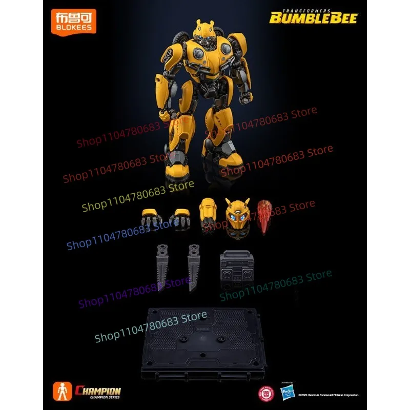Blokees Transformers Beyond Version Movie‑6 Optimus Prime Bumblebee Movable Assembled Toy Model Gift Action Figure Collectible - view 5
