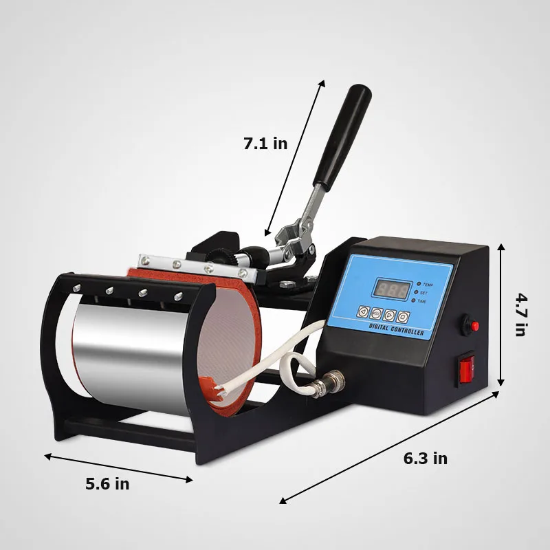 Macchina della pressa di calore della tazza facile da 11 once a buon mercato per la macchina di trasferimento di calore di sublimazione per la tazza delle tazze 11oz pressa di calore della tazza di sublimazione fai da te