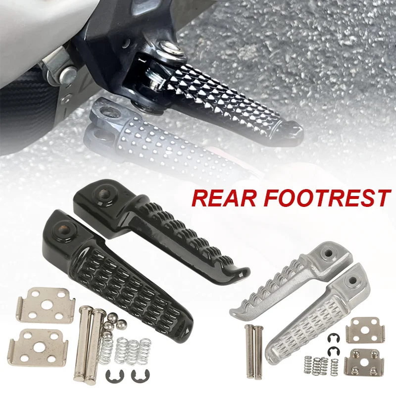 

Motorcycle Rear Footrest FootPegs for Kawasaki Ninja ZX6R 9R 10R 12R ZX636 EX650 ER6F ER6N 650R Z750 1000 1000SX ZZR1200 GTR1400