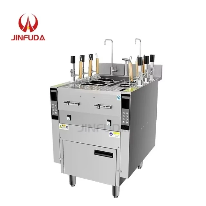 Gas Steamer Cooker Rice Noodle Propane Cooker for Noodle Food Processing Steam Boiler