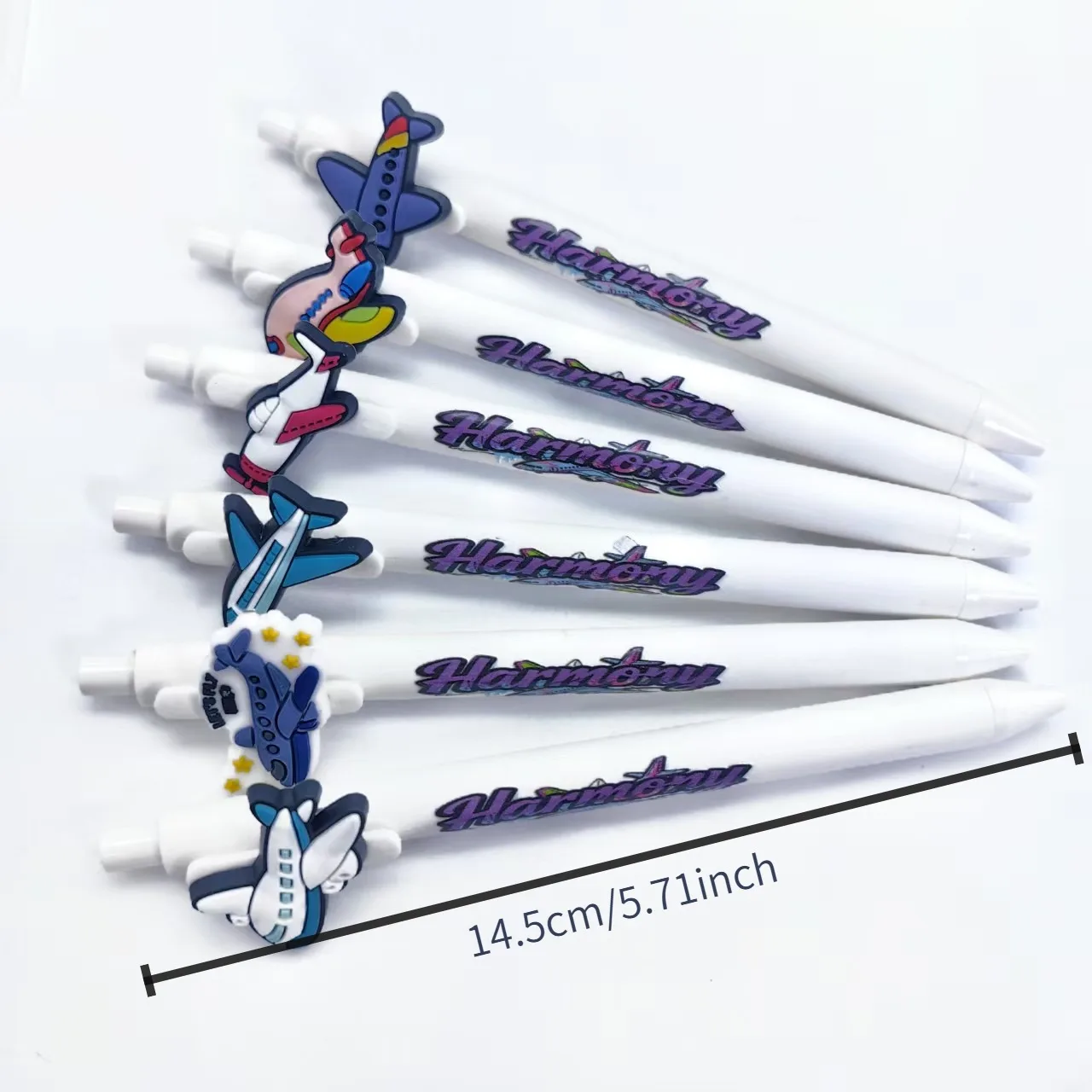 

9pcs/12pcs Creative Airplane Series Ballpoint Pens for Students Signature Learning Office Gifts Free Flight Design