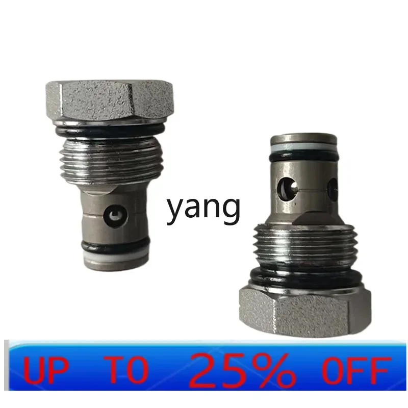 YJQ  lift manual pressure relief valve down unloading oil return check valve