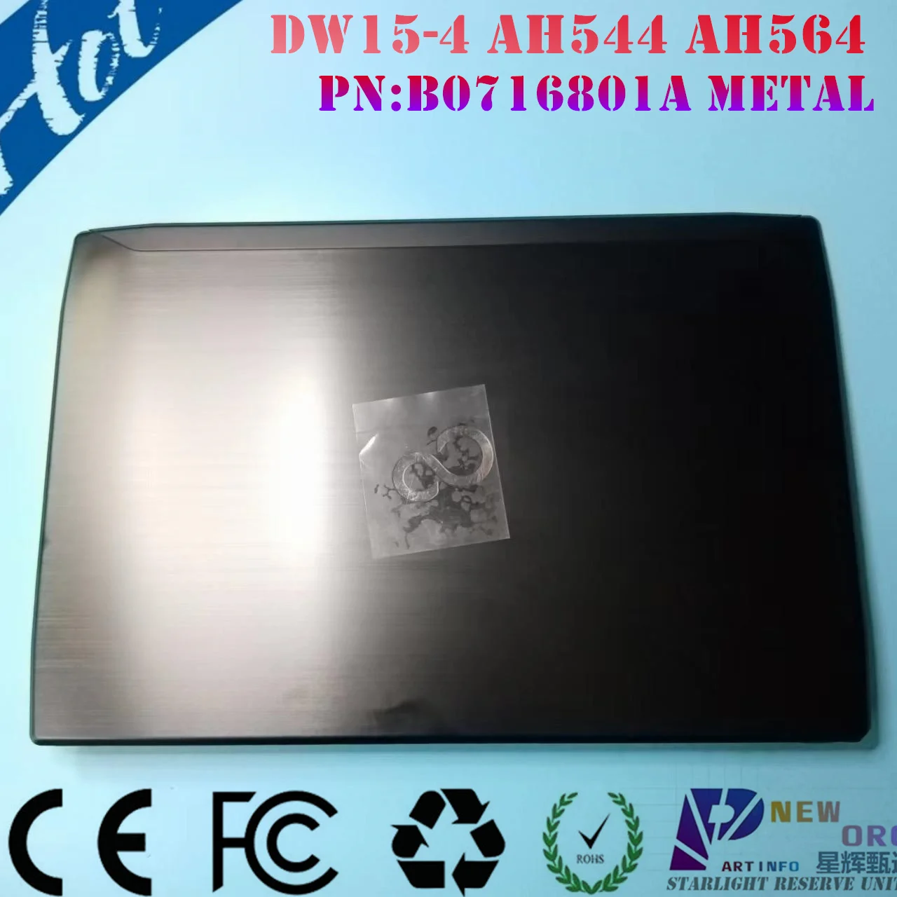 

Brand NEW ORG Laptop LCD Back cover Lid rear For FUJITSU Lifebook AH544 AH564 DW15-4 serires Metal black B0716801A