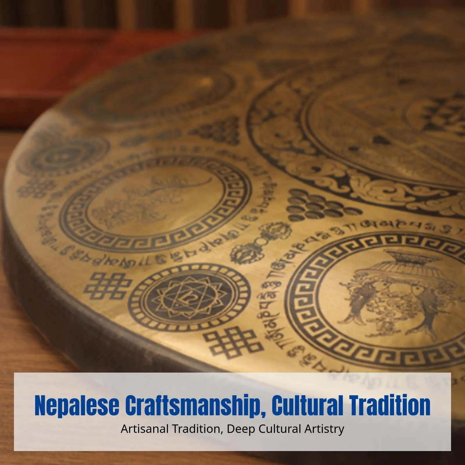 

Латунный гонг, ручная работа из Непала, ударный инструмент, звуковая терапия для медитации, декор для медитации, художественно вырезанный цимбал