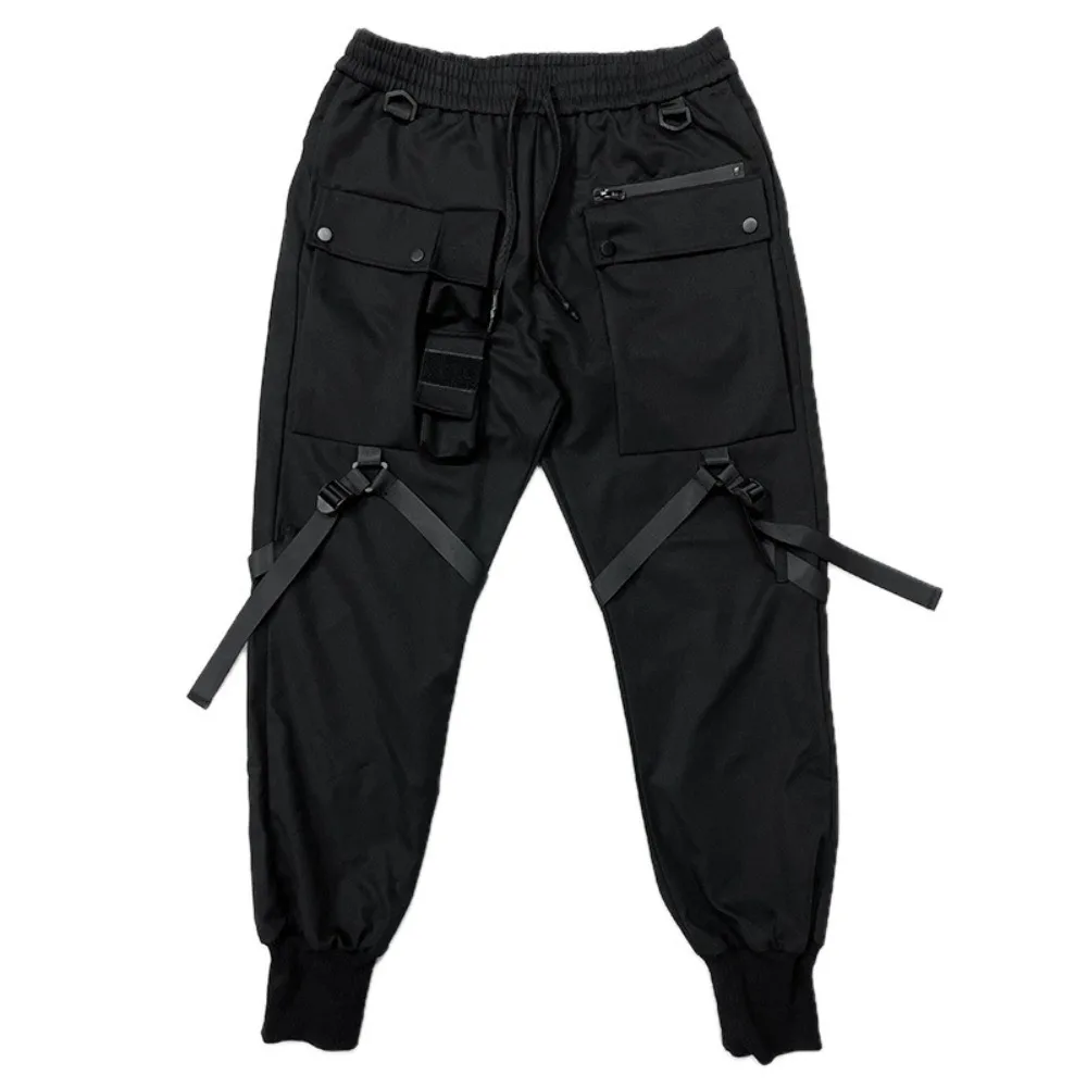 Dark Work Pants Men's Three-dimensional Multi Pocket Mountain Tactical Pants Nylon Waterproof Outdoor Assault Casual Pants