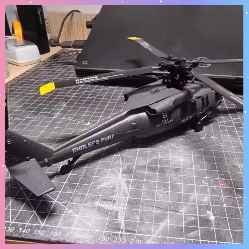 

U9901 RC Вертолет 2,4G Шестиканальная имитация Бесщеточный дрон Оптическое позиционирование потока Один щелчок Перевернутая модель вертолета Игрушка