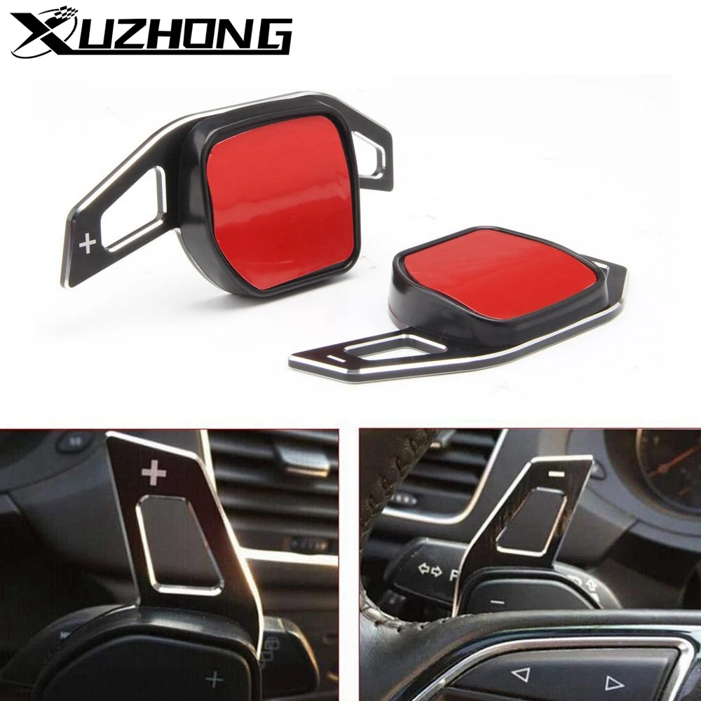 2Pcs Car Steering Wheel Paddles Extension Paddle Shifter For Audi A1 A3 A5 A6 A7 A8 S3 S5 S6 S8 Q5 Q7 TT TTS R8 RS3