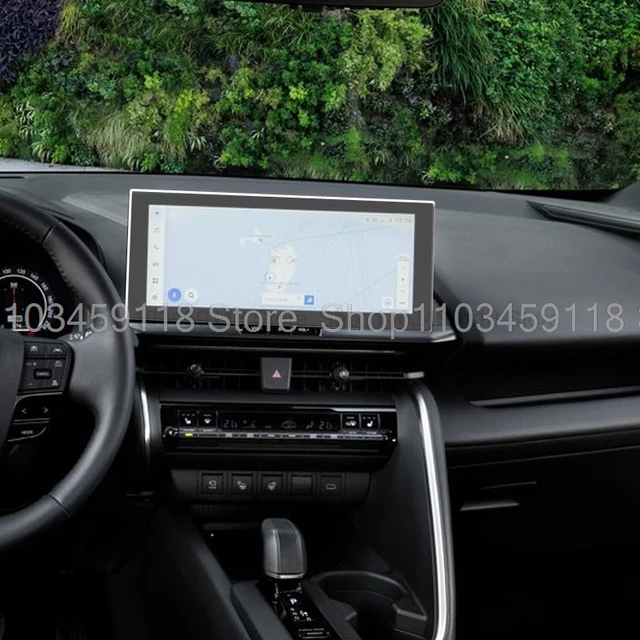Ochraniacz ekranu TPU do Toyota C-HR 2024 2025 12,3 cala, przezroczysta osłona konsoli środkowej samochodu, akcesoria odporne na zarysowania.