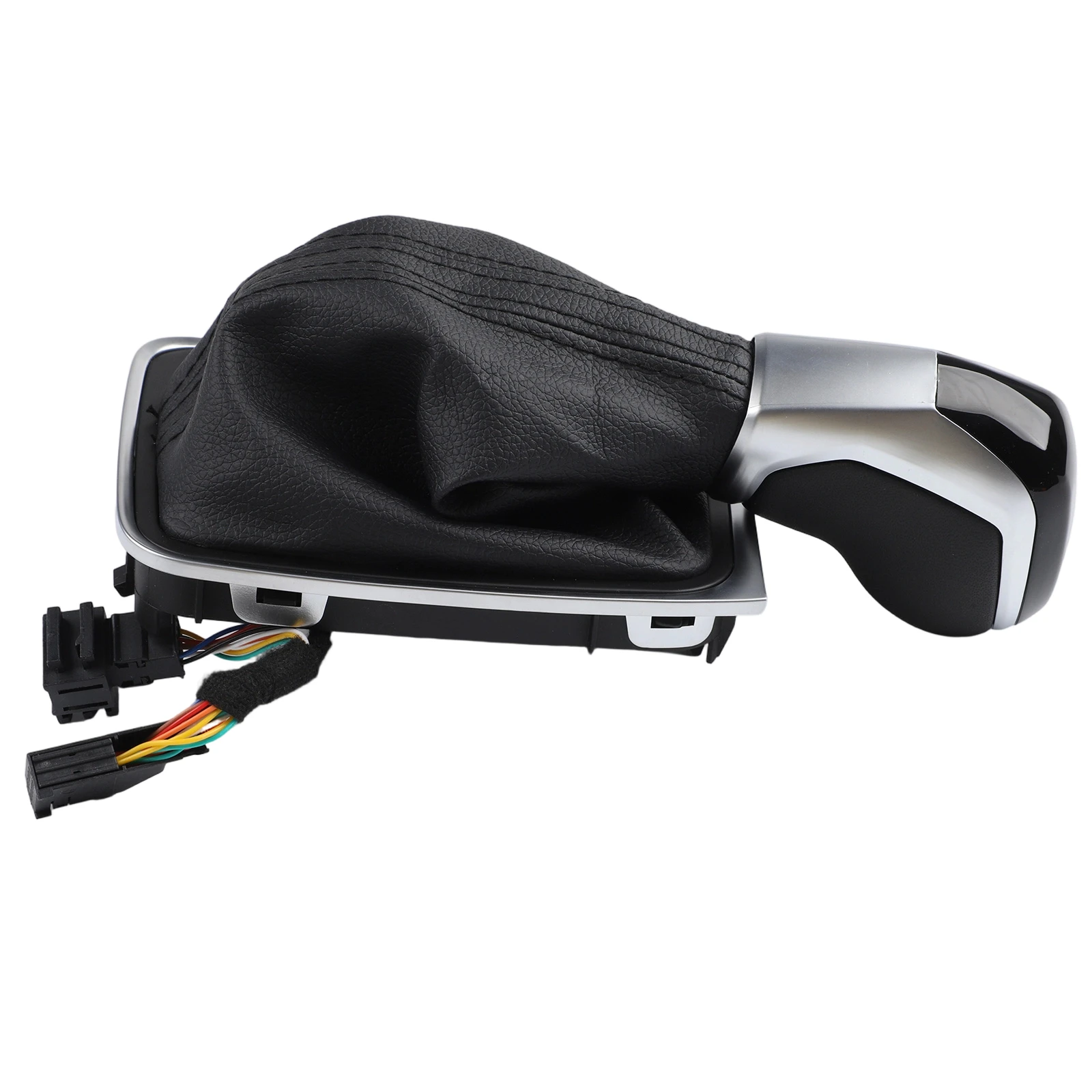 

Черный чехол для рычага переключения передач с LED-панелью, совместимый с леворульными автомобилями, стильный дизайн для Golf MK7 7.5