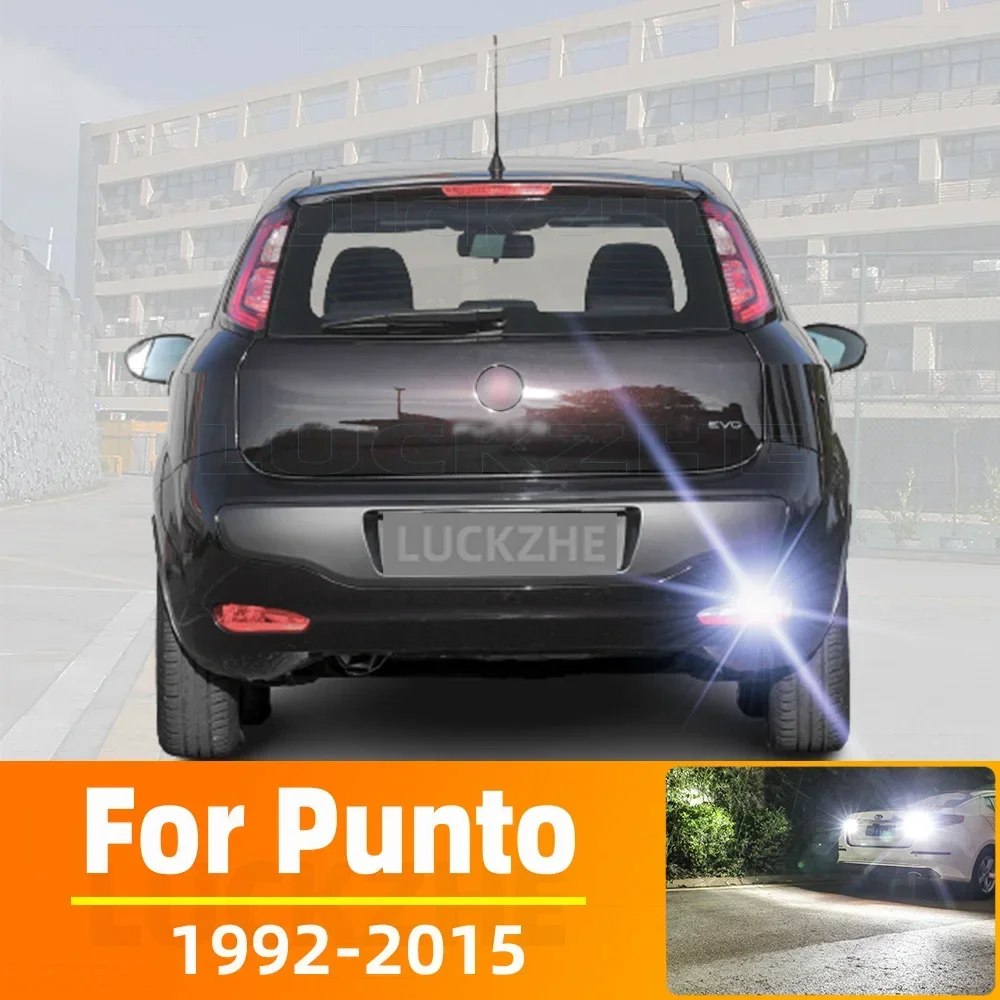 2 szt. Światło cofania LED na akcesoria do Fiat Punto 1992-2015 2006 2007 2008 2009 2010 2011 2012 2013 2014 zapasowa lampa tylna
