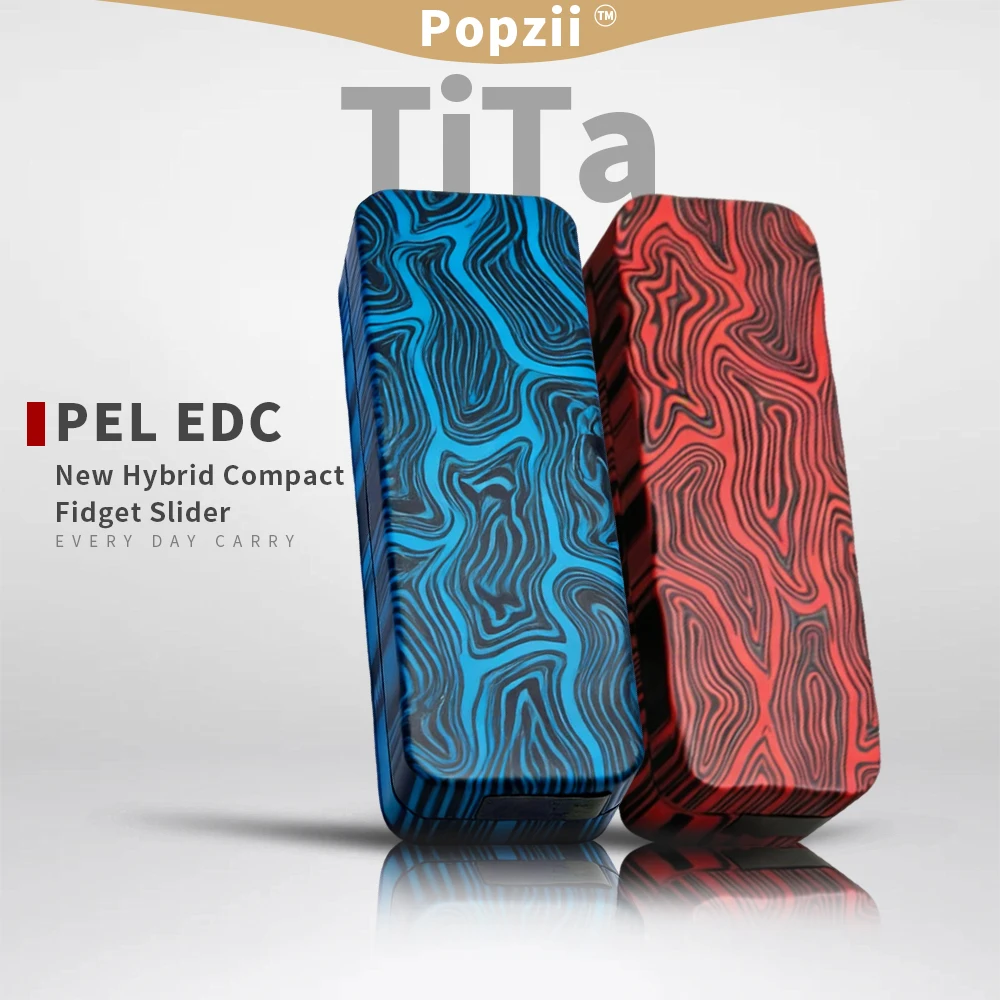 

Механический магнитный фиджет-слайдер Pel EDC Tita G10: сенсорная игрушка для взрослых, разнообразные способы игры, антистресс