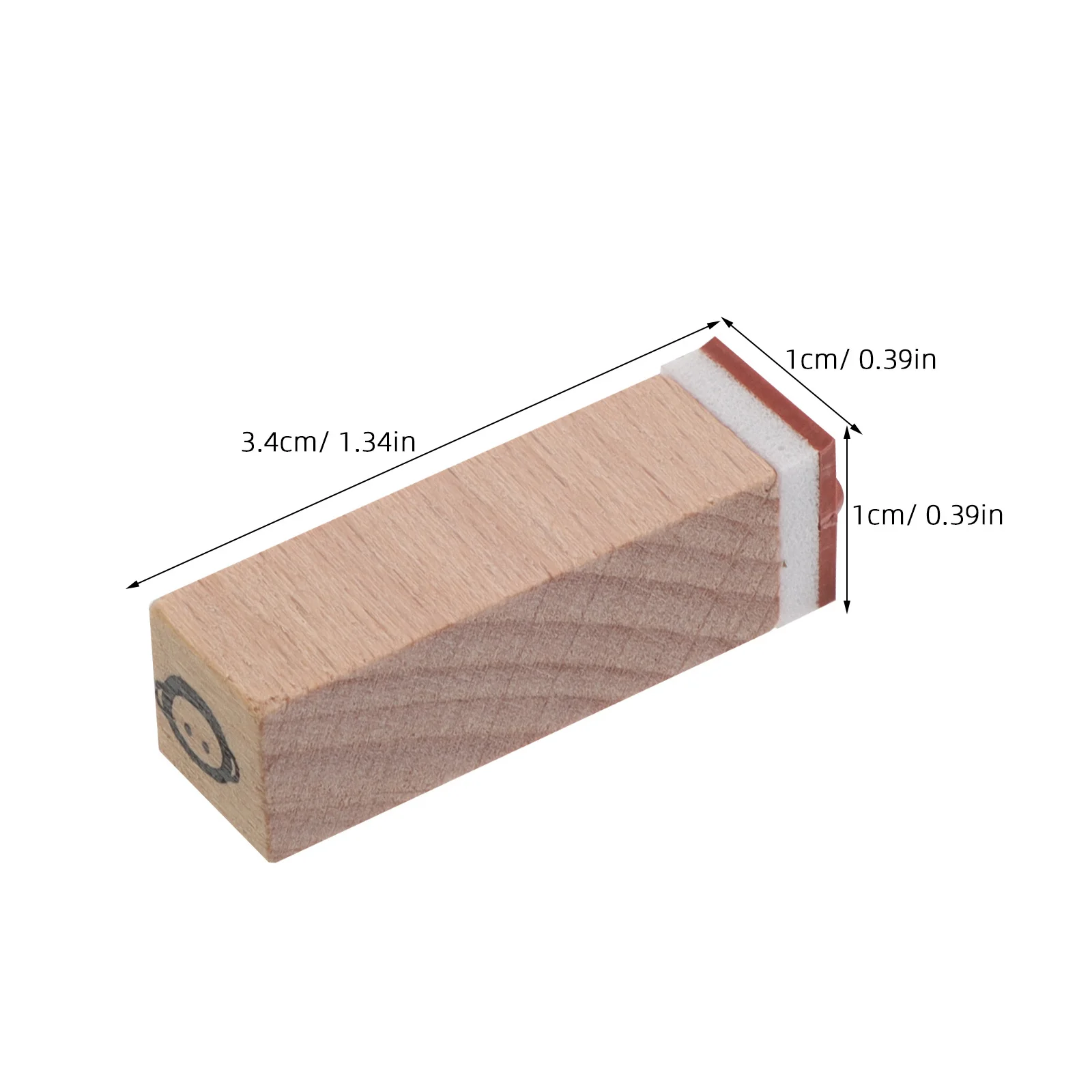 42 pçs natal de madeira animal selos conjunto mini carimbo de borracha bloco de madeira selos para crianças diy artesanato cartão artesanal sala de aula