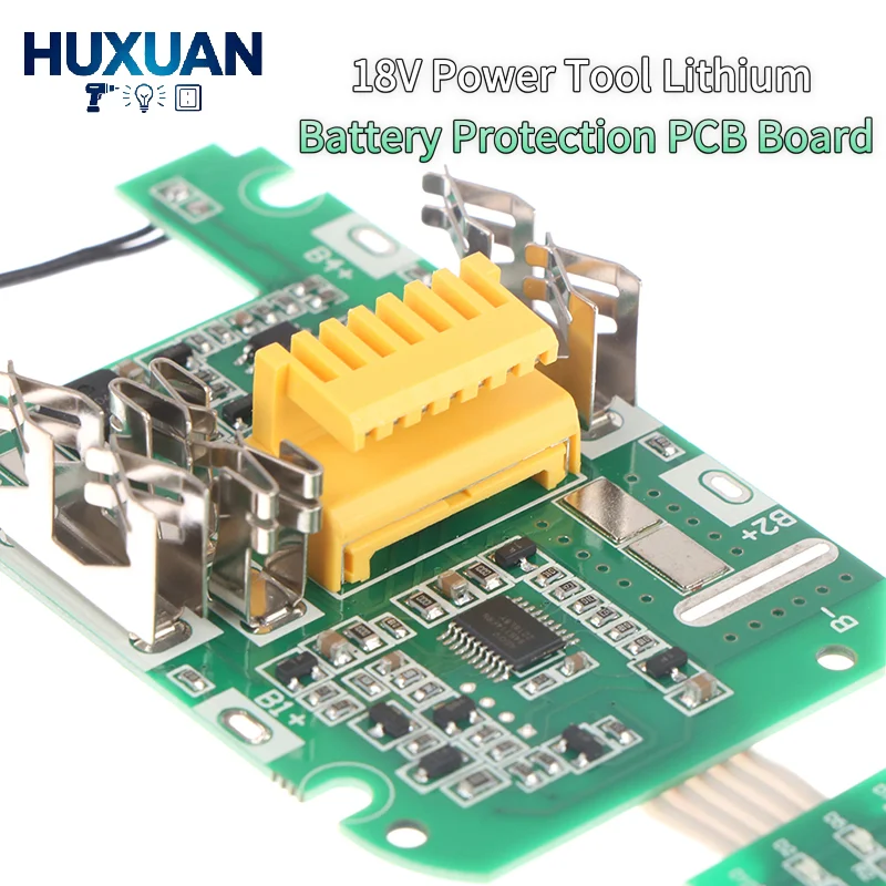 18V Lithium Battery PCB Protection Board With Indicator For  BL1850B BL1840B 3.0Ah Battery