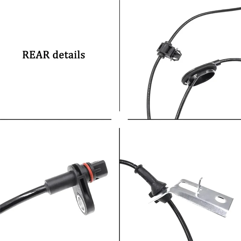 

4 шт. подходят для Mazda 3 (BM, BN) L4 2.0L 2.5L 2014-2018 датчик скорости колеса ABS задний передний B45G-43-71Y B45A-43-70X