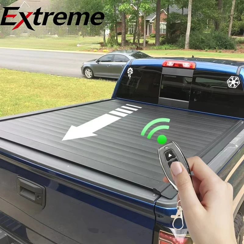 Factory 4x4 Pickup Accessories Truck Bed Cover Electric Roller Lid Hard Tonneau Cover for Toyota Hilux Revo Vigo Tundra Tacoma