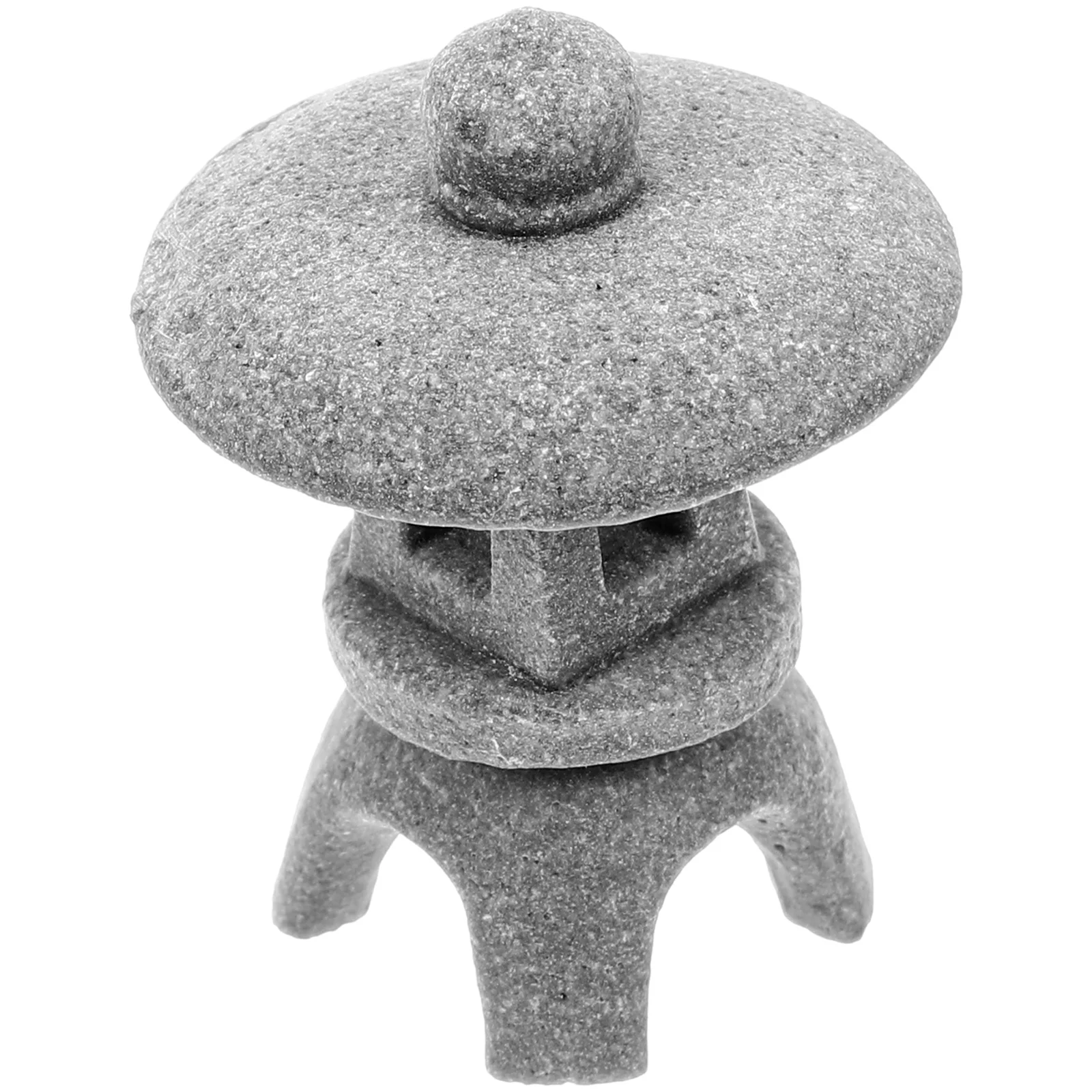 

Simulated Stone Lantern Mini Pagoda Resin Craft H0093 Garden Fish Tank Decor Micro Landscape naments Home Desktop Accessories