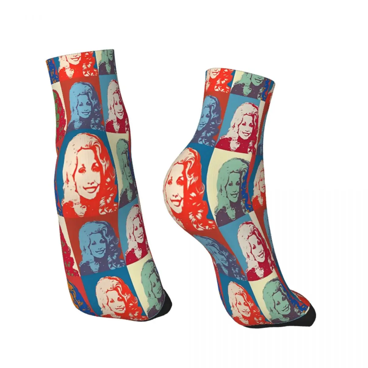 Dolly Pop Art Ankle Socks Male Mens Women Spring Stockings Printed