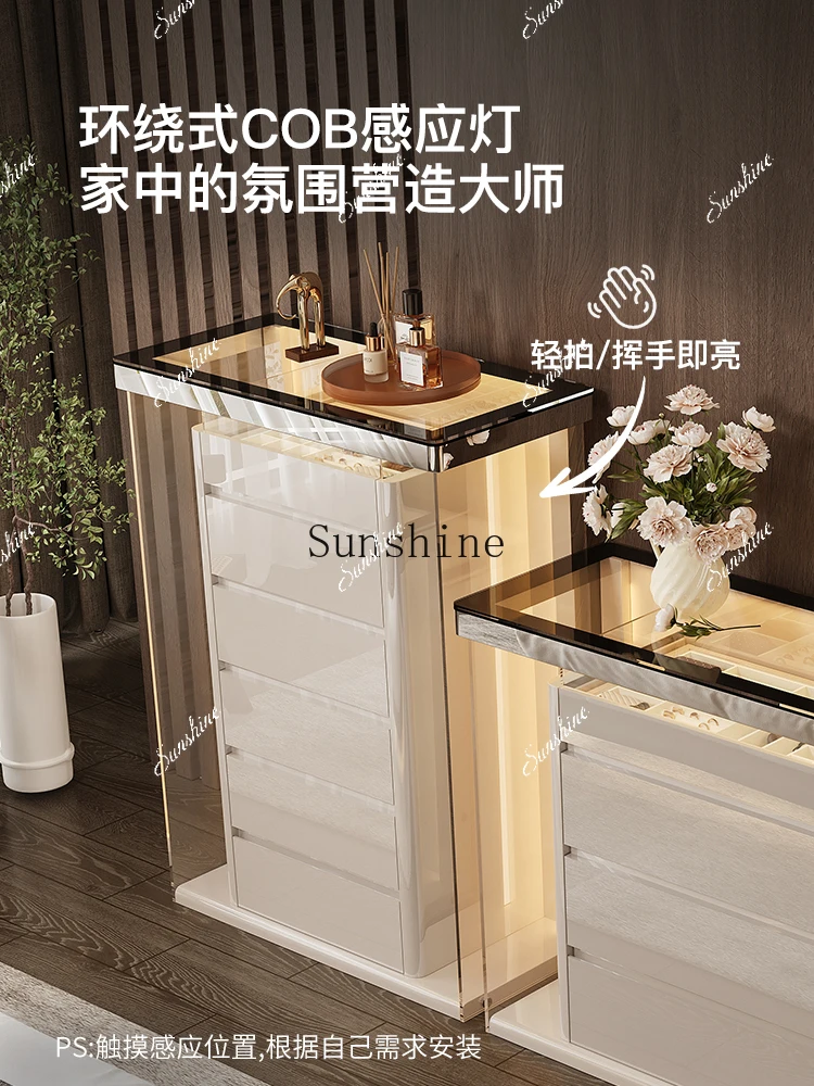 

Italian light luxury six-chest cabinet cloakroom jewelry storage jewelry cabinet FT