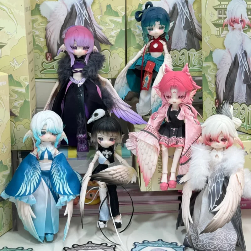 

Authentic Luluya Yunyue Series Bjd Blind Box Toys Fashion Gameplay Handmade Desktop Accessories Collection Holiday Surprise Gift