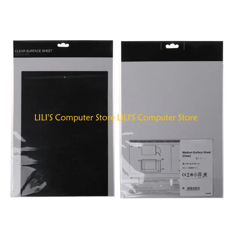 A52B PVC Screen Protectors Film Antifouling for Digital Drawing Tablets
