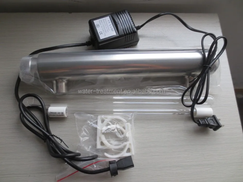 التعقيم بالأشعة فوق البنفسجية 304 الفولاذ المقاوم للصدأ مياه الشرب 360 واط 30 م 3 / ساعة معالجة المياه نظام تصفية حمام السباحة حمام سباحة