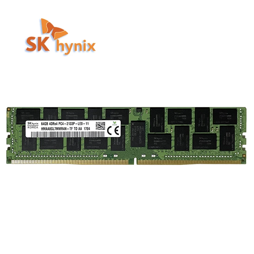 SK Hynix 64GB DDR4 2133MHz ECC LRDIMM Server RAM