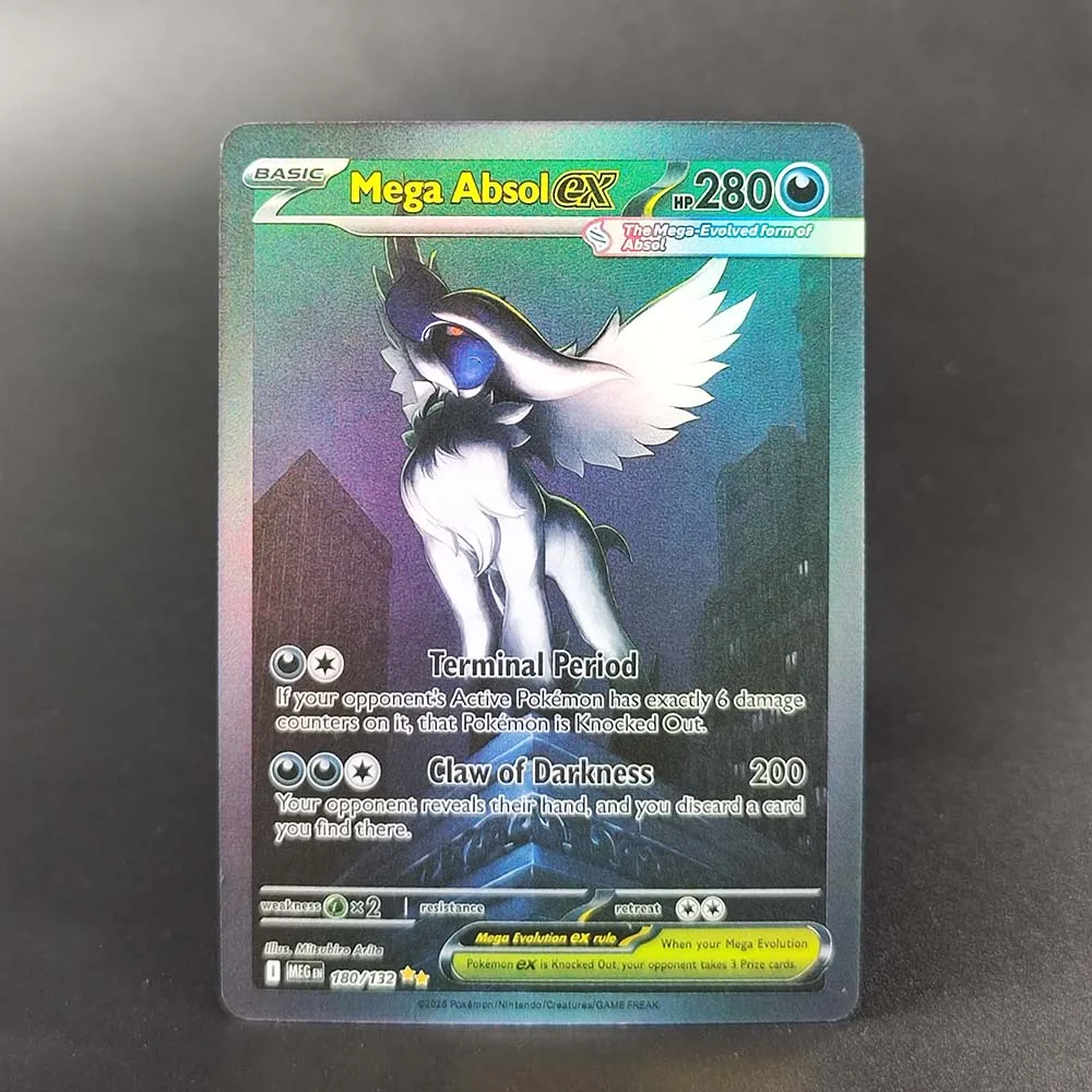 2025 Pokemon Engels Collectie Kaarten MEGA 2 Dragonite MEGA Charizard Lucario Gardevoir EX Classic Game Anime Kaarten Gift Speelgoed