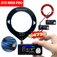 Upgraded ATS-mini V3 SI4732 Mini Radio Pocket Radio  FM AM SSB LSB USB Full Band Pocket Radio with Hi-Z Headphone Amplifier