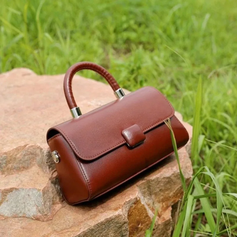 

Genuine leather woman bag shoulder bag Handbags ladies crossbody bags luxury designer minimalism bag Cattle leather