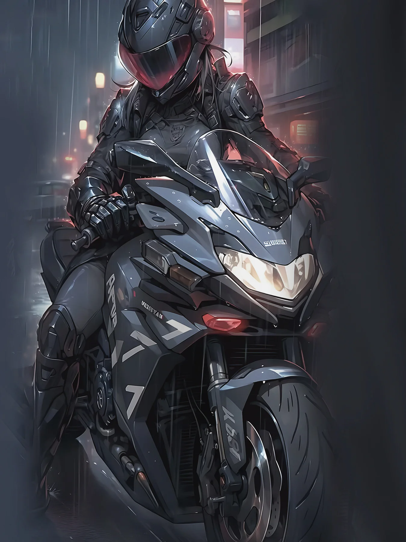 احتضان الركوب! بلوفر بغطاء للرأس مطبوع عليه دراجة نارية للرجال مع جيب، ملابس شارع عصرية ضرورية لفصل الربيع والخريف #5