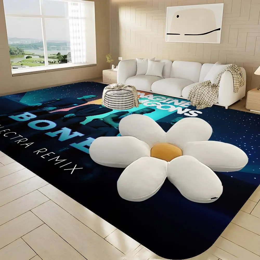 Popular Band I-Imagine D-Dragons Kitchen Mat Cheaper Anti-slip Modern Living Room Balcony Printed Modern Home Decor
